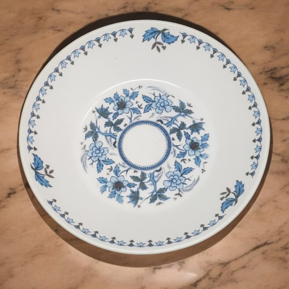 Blue Moon Dessert Bowl by NORITAKE Progression Vintage 1970's Dinnerware
